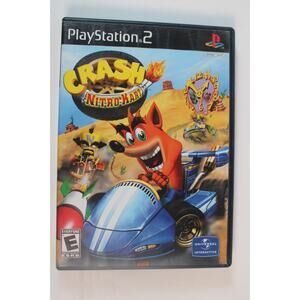 Crash Nitro Kart (Sony Playstation 2 PS2, 2003) Authentic, tested/works